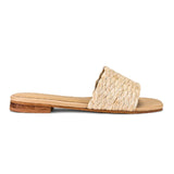 Key Largo Braided Raffia Sandal - Natural