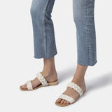 Persey Sandals - Fawn Calf Hair