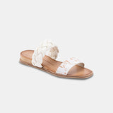 Persey Sandals - Fawn Calf Hair