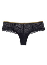 Areca Lace Tanga - Black