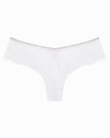 Areca Lace Tanga - White
