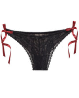 Eucalyptus Tie-Side Panty - Black