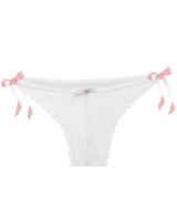 Eucalyptus Tie-Side Panty - White