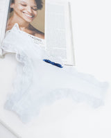 Willow Tulle Panty - White