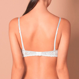 Magnolia Lace Lurex Bra - Black