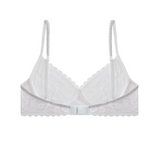 Magnolia Lace Lurex Bra - Black