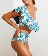 Coral Top - Butterfly