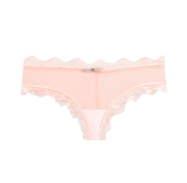 Willow Tulle Panty - White