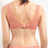 Orchid Bra - Cream and Pink